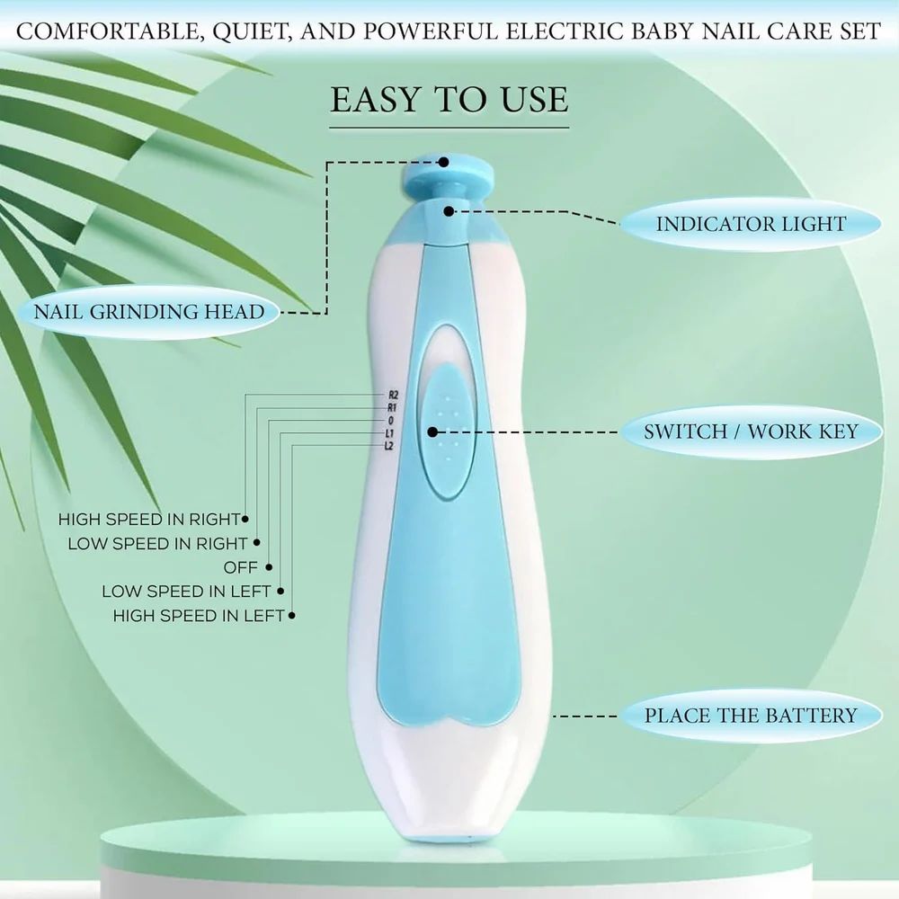 Nexvora baby nail trimmer.